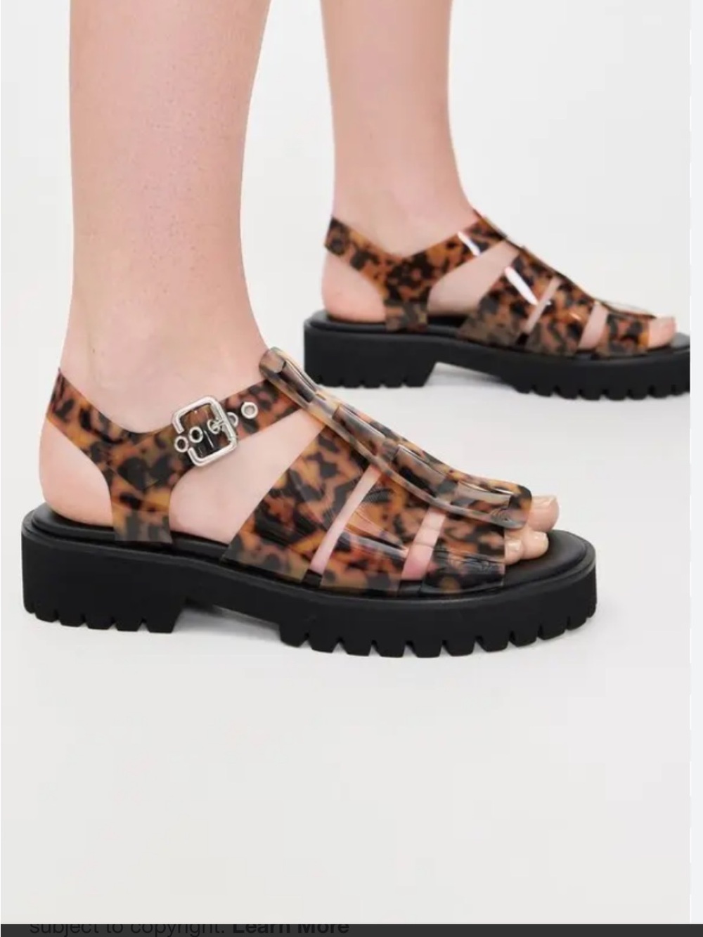 New Freda Salvador Darya Fisherman Lug Sandal Tortoise 6